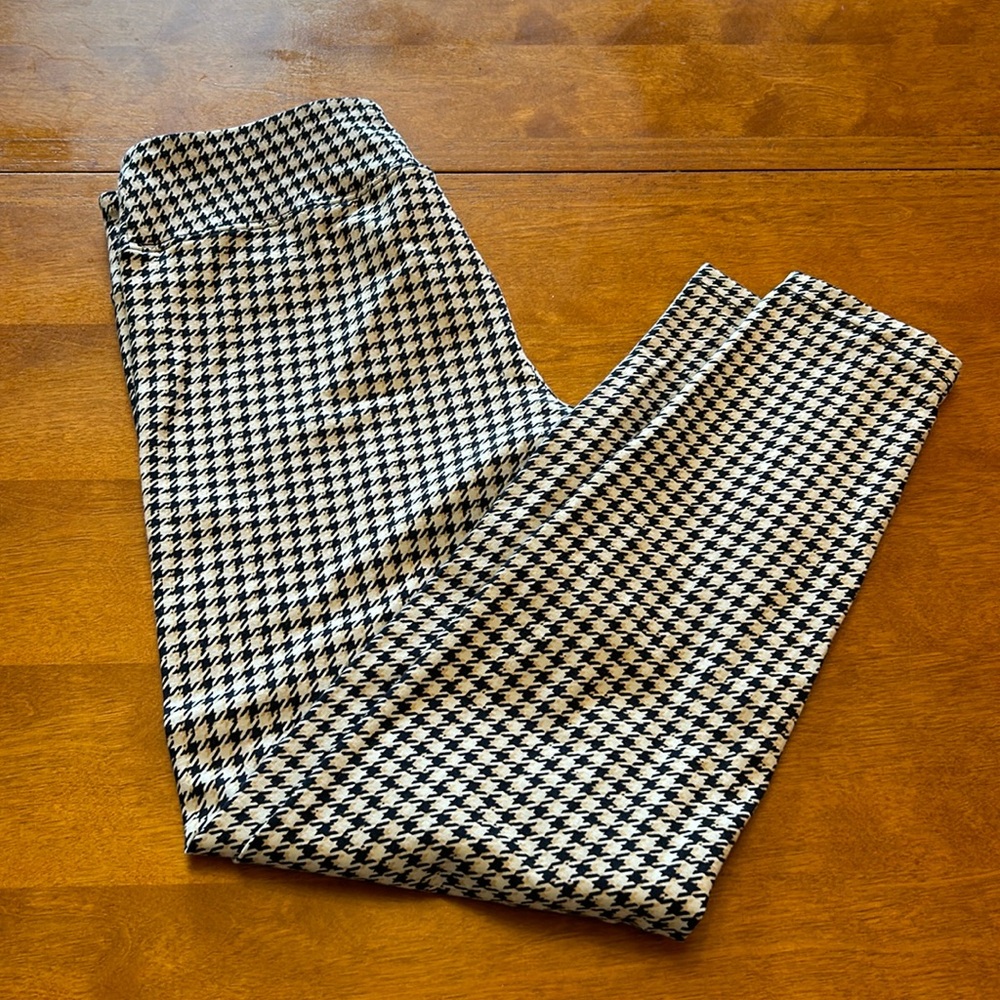 Never-worn Houndstooth JCREW legging’s